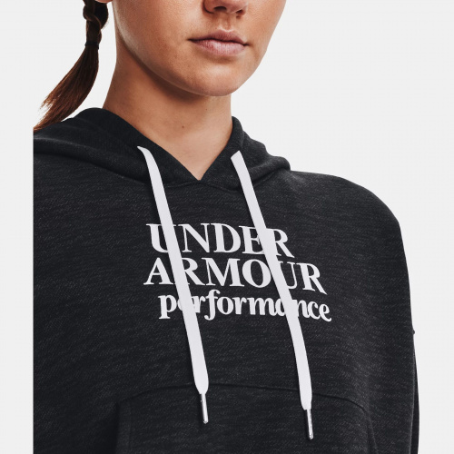 Clothing - Under Armour UA Essential Fleece Script Hoodie | Fitness 